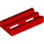 Набор LEGO Tile Special 1 x 2 Grille with Bottom Groove, Красный