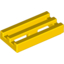Набор LEGO Tile Special 1 x 2 Grille with Bottom Groove, Желтый