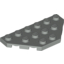 Набор LEGO Wedge Plate 3 x 6 Cut Corners, Светло-серый