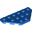 Набор LEGO Wedge Plate 3 x 6 Cut Corners, Голубой