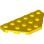Набор LEGO Wedge Plate 3 x 6 Cut Corners, Желтый
