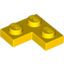 Набор LEGO Plate 2 x 2 Corner, Желтый