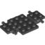 Набор LEGO Vehicle Base 4 x 7 x 2/3, Черный