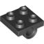 Набор LEGO Plate Special 2 x 2 with Pin Hole, Черный