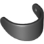 Набор LEGO Minifig Visor For Standard Helmet, Черный