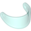 Набор LEGO Minifig Visor For Standard Helmet, Trans-Light Blue