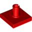 Набор LEGO Tile Special 2 x 2 with Pin, Красный
