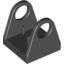 Набор LEGO String Reel 2 x 2 Holder, Черный