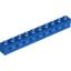 Набор LEGO Technic Brick 1 x 10 [9 Holes], Голубой