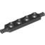 Набор LEGO Plate Special 1 x 4 with Wheels Holder, Черный