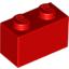 Набор LEGO Brick 1 x 2, Красный