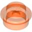 Набор LEGO Plate Round 1 x 1 with Solid Stud, Trans-Neon Orange