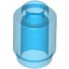 Набор LEGO Brick Round 1 x 1 Open Stud, Trans-Dark Blue