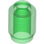 Набор LEGO Brick Round 1 x 1 Open Stud, Прозрачный зеленый