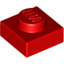 Набор LEGO Plate 1 x 1, Красный