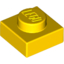 Набор LEGO Plate 1 x 1, Желтый