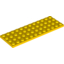 Набор LEGO Plate 4 x 12, Желтый