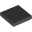 Набор LEGO Tile 2 x 2 with Groove, Черный