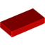 Набор LEGO Tile 1 x 2 with Groove, Красный