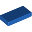 Набор LEGO Tile 1 x 2 with Groove, Голубой