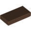 Набор LEGO Tile 1 x 2 with Groove, Коричневый