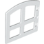 Набор LEGO Duplo Door / Window 1 x 4 x 2 Pane with Curved Top, Белый
