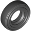 Набор LEGO Tyre 14 x 4 Smooth Small Single, Черный