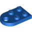 Набор LEGO Plate Special 3 x 2 with Hole, Голубой