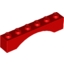Набор LEGO Brick Arch 1 x 6, Красный