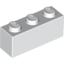 Набор LEGO Brick 1 x 3, Белый