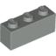 Набор LEGO Brick 1 x 3, Светло-серый