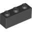 Набор LEGO Brick 1 x 3, Черный
