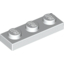 Набор LEGO Plate 1 x 3, Белый