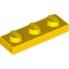 Набор LEGO Plate 1 x 3, Желтый