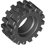 Набор LEGO Tyre Offset Tread Small, Черный