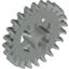 Набор LEGO Technic Gear 24 Tooth Crown with Reinforcements [New Style], Светло-серый