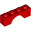 Набор LEGO Brick Arch 1 x 4, Красный