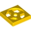 Набор LEGO Turntable 2 x 2 Plate, Base, Желтый