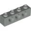 Набор LEGO Technic Brick 1 x 4 [3 Holes], Светло-серый