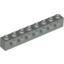 Набор LEGO Technic Brick 1 x 8 [7 Holes], Светло-серый