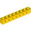Набор LEGO Technic Brick 1 x 8 [7 Holes], Желтый