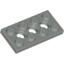 Набор LEGO Technic Plate 2 x 4 [3 Holes], Светло-серый