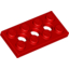 Набор LEGO Technic Plate 2 x 4 [3 Holes], Красный