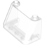 Набор LEGO Windscreen 2 x 4 x 2, Trans-Clear
