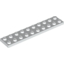 Набор LEGO Plate 2 x 10, Белый