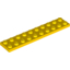 Набор LEGO Plate 2 x 10, Желтый