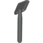 Набор LEGO Minifig Shovel [Round Stem End], Темно-серый