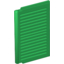 Набор LEGO Window 1 x 2 x 3 Shutter, Зеленый
