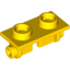 Набор LEGO Hinge Brick 1 x 2 Top Plate Thin, Желтый