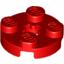 Набор LEGO Plate Round 2 x 2 with Axle Hole Type 1 (+ Opening), Красный